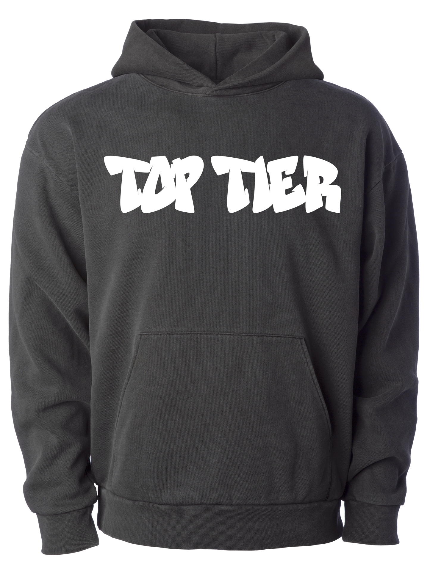 Top Tier Pullover Hoodie (Vintage Black)